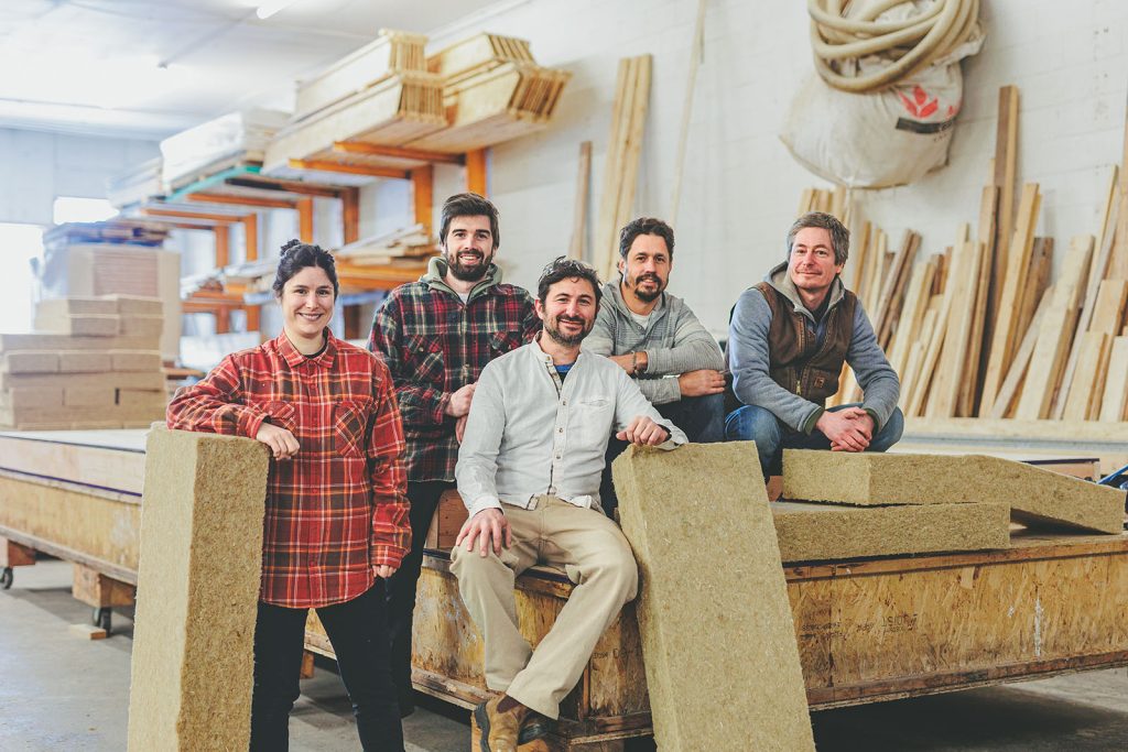Site web d'Artcan, maisons en chanvre, conçu par Effet Cumulatif